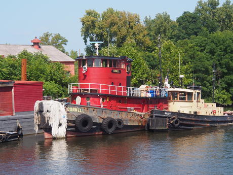 Tug boat and pilot ship