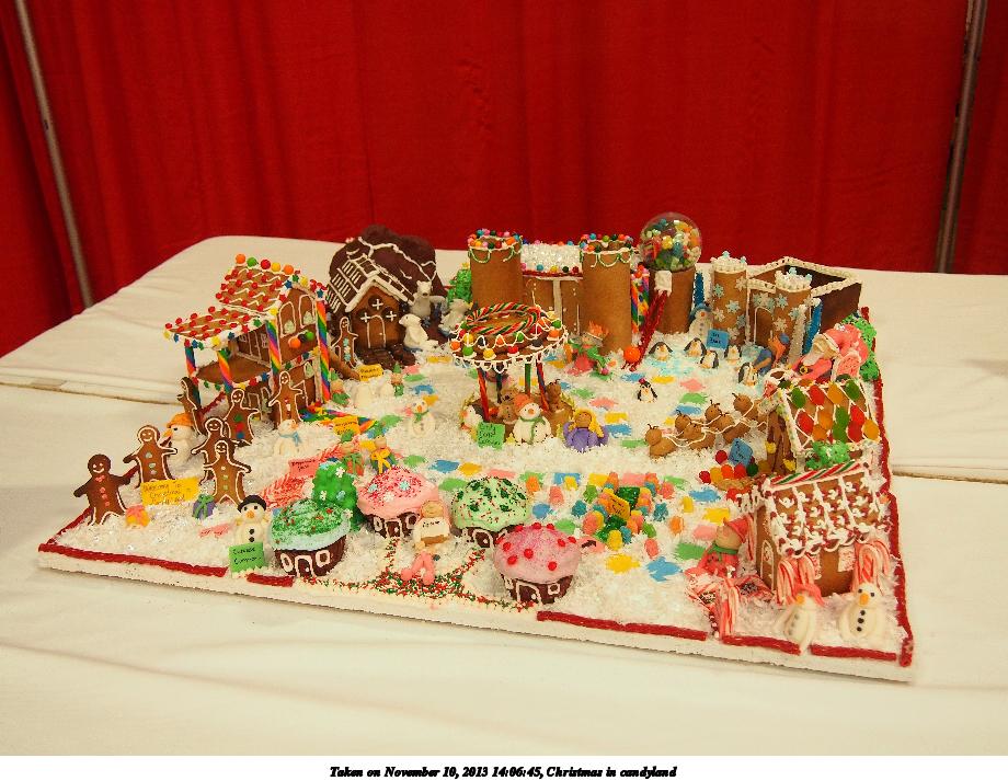 Christmas in candyland