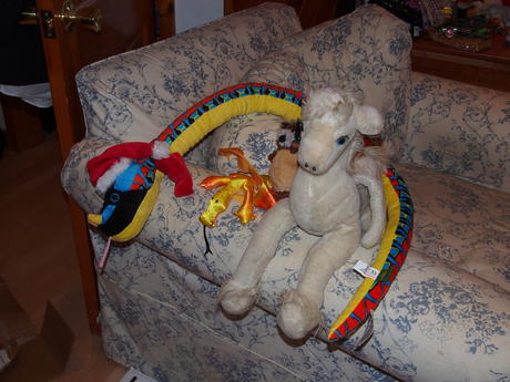 Christmas stuffed animals