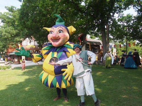 Large puppet character