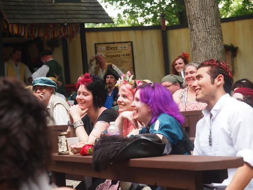 Iris and Rose audience