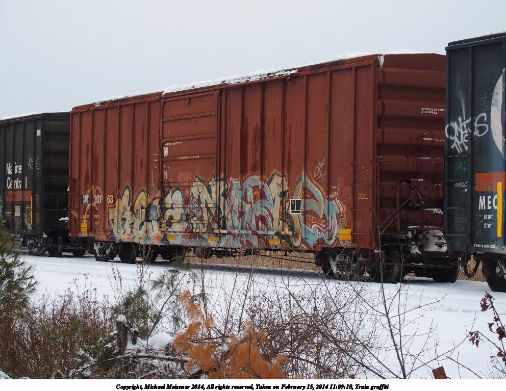 Train graffiti #3