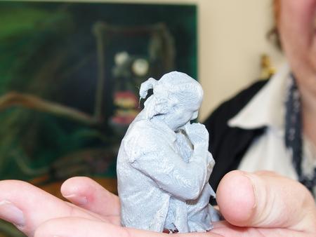 David's 3d printed likeness