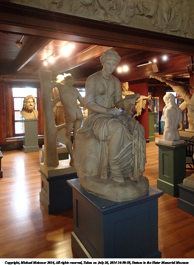 Statues in the Slater Memorial Museum #2
