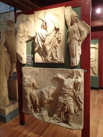 Statues in the Slater Memorial Museum