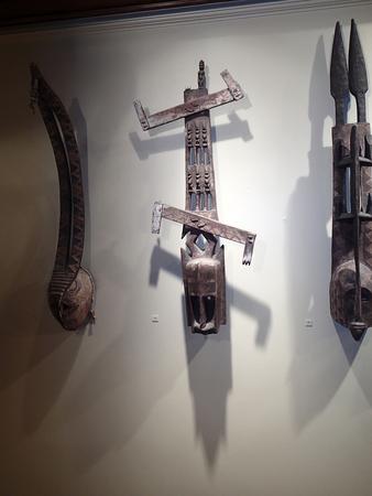 African art in the Slater Memorial Museum