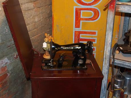 Old sewing machine