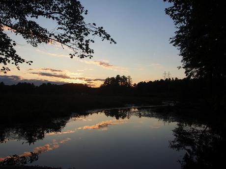 Sunset at Spectacle Pond #2