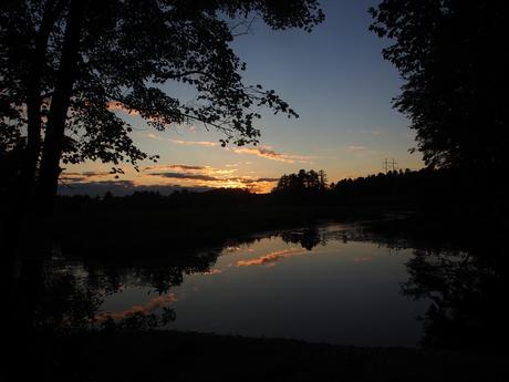 Sunset at Spectacle Pond #3