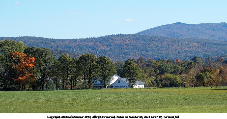 Vermont fall #3
