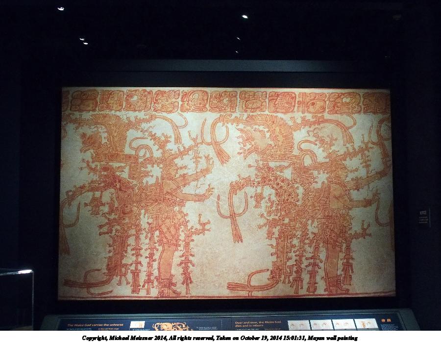 Mayan wall painting