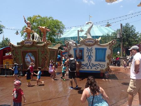 Storybook Circus splash area