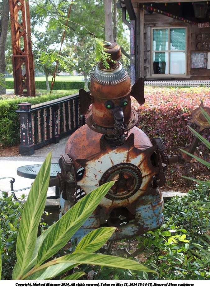 House of Blues sculptures #4