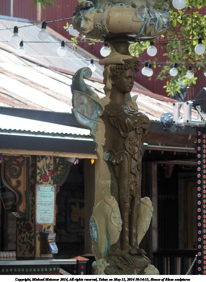 House of Blues sculptures #5