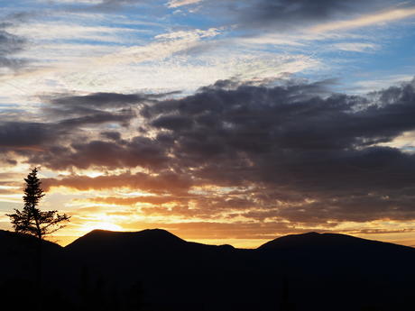 Sunset clouds