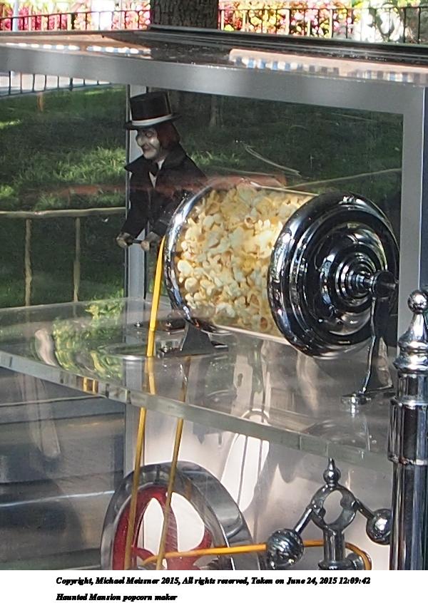 Haunted Mansion popcorn maker