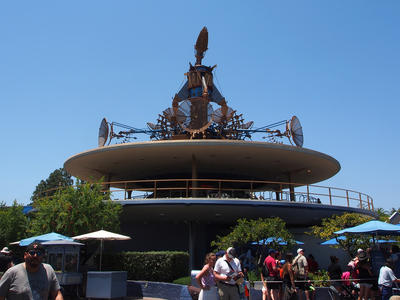 Disneyland satellite dish
