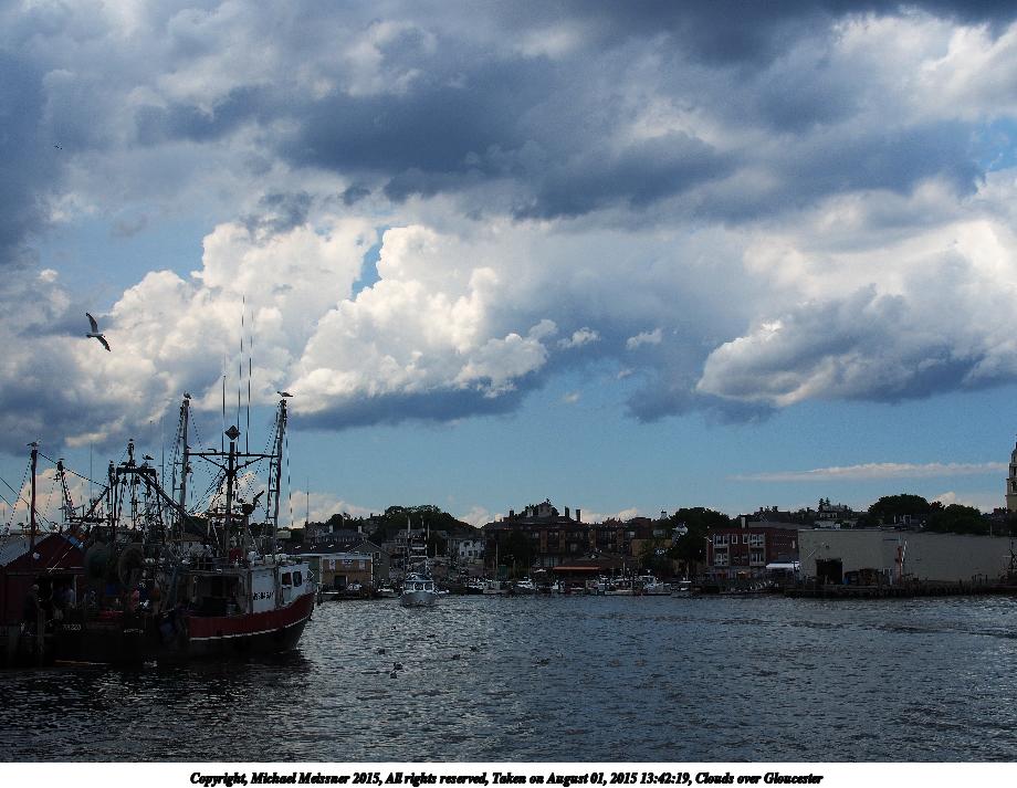 Clouds over Gloucester, Massachusetts