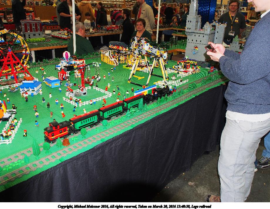 Lego railroad