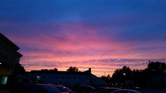 Sunset over Littleton