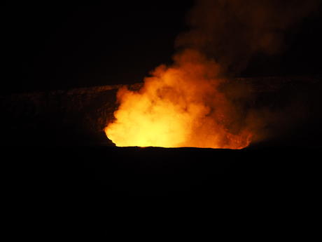 Volcano at night #2