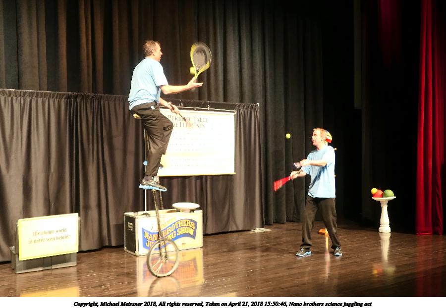 Nano brothers science juggling act #11