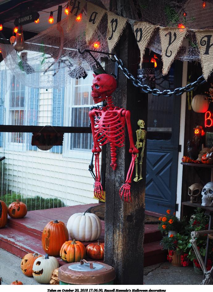 Russell Hannula's Halloween decorations #5