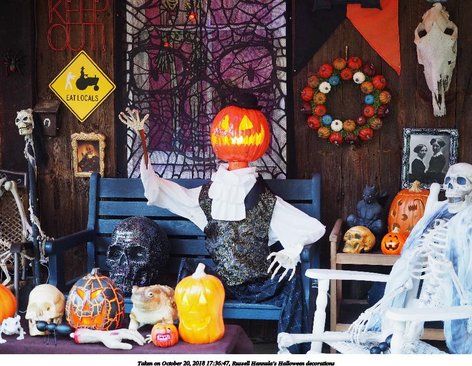 Russell Hannula's Halloween decorations #8