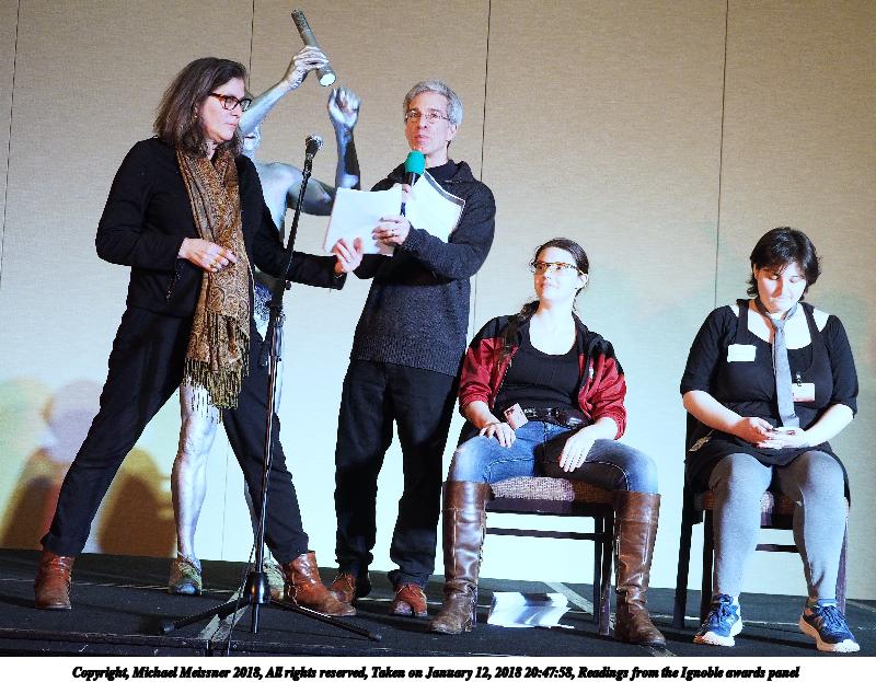 Readings from the Ignoble awards panel #2