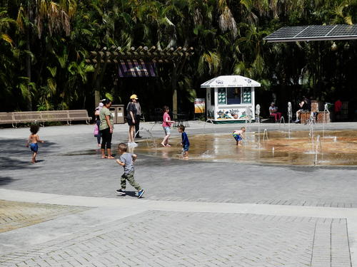 It is fun to get wet