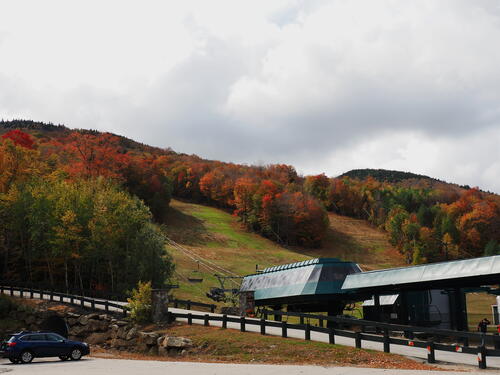Loon Mountain before winter