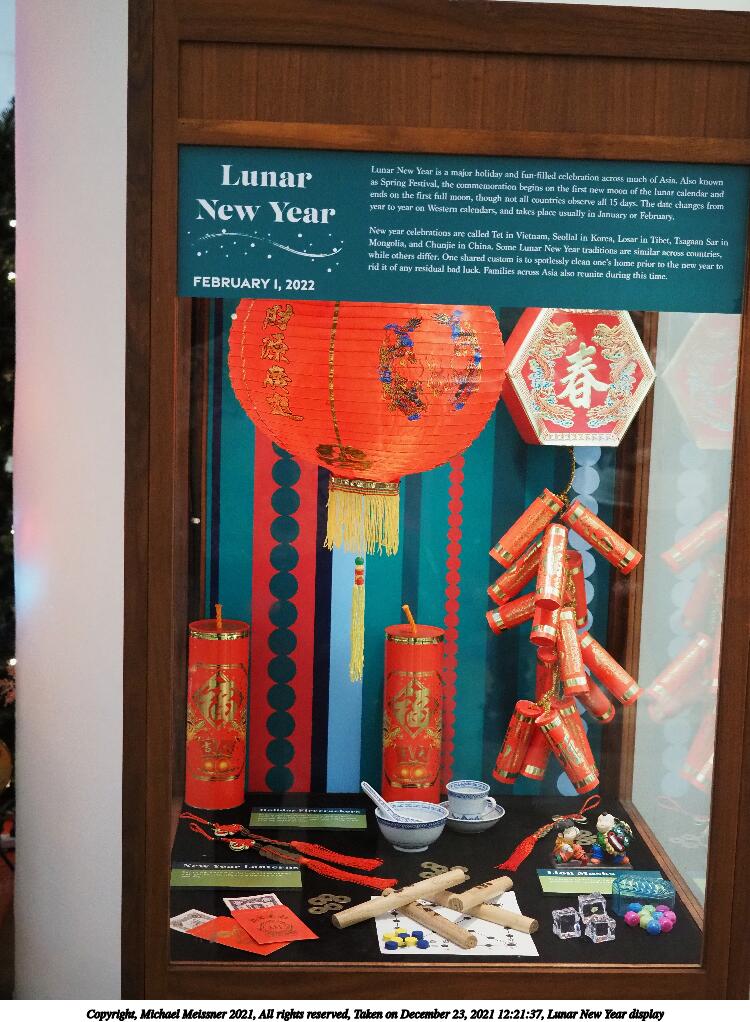 Lunar New Year display
