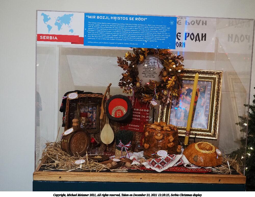 Serbia Christmas display