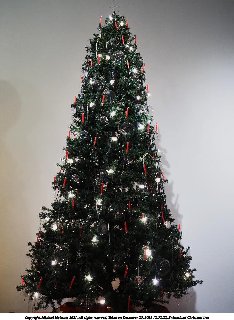 Switzerland Christmas tree