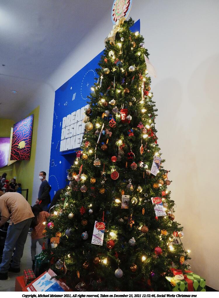Social Works Christmas tree