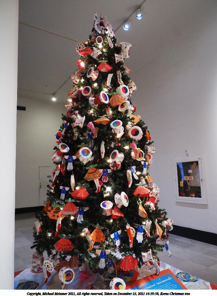 Korea Christmas tree
