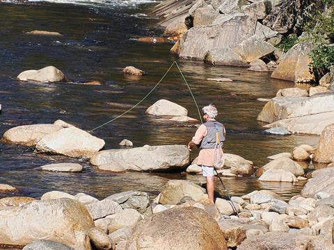 Fishing on the Swift river #3