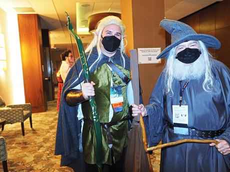 Legolis and Gandalf