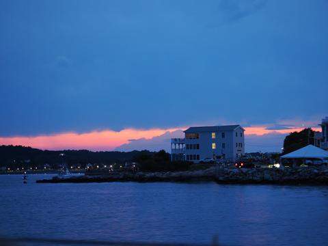 Sunset clouds at Gloucester, MA