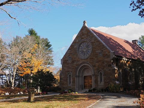 Fall at the West Parish Garden Cemetery in Andover MA. #2