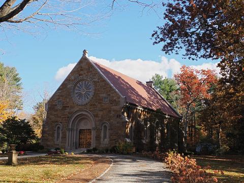 Fall at the West Parish Garden Cemetery in Andover MA. #3