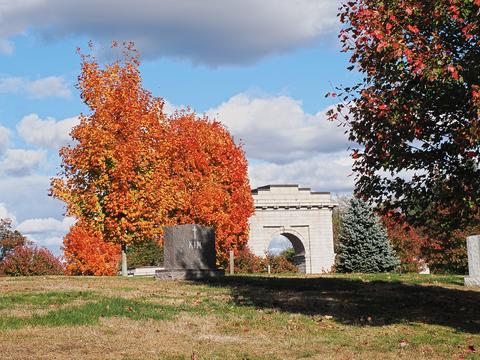 Fall at the West Parish Garden Cemetery in Andover MA. #16