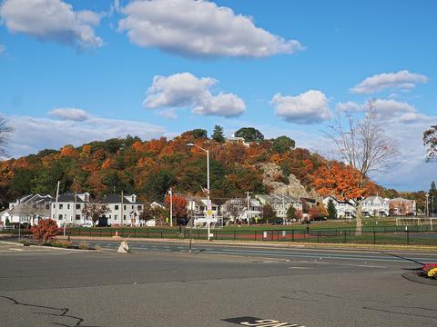 Fall in Melrose, MA.