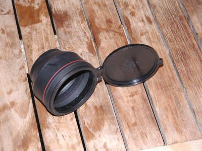 Hoya multi-angle lens hood and OP/tech USA 72mm lens cap