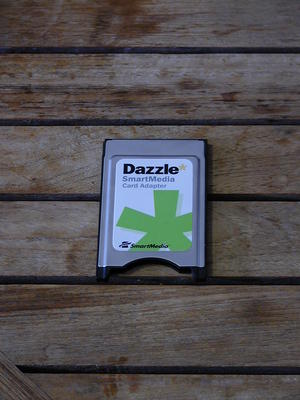 Dazzle pcmcia smart media reader/writer
