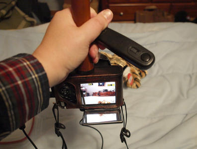 E-P2 with live view, mirror, and shutter release #2