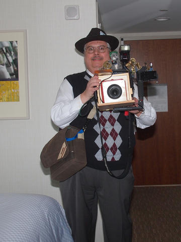 Picture of me ready to go to Arisia 2011