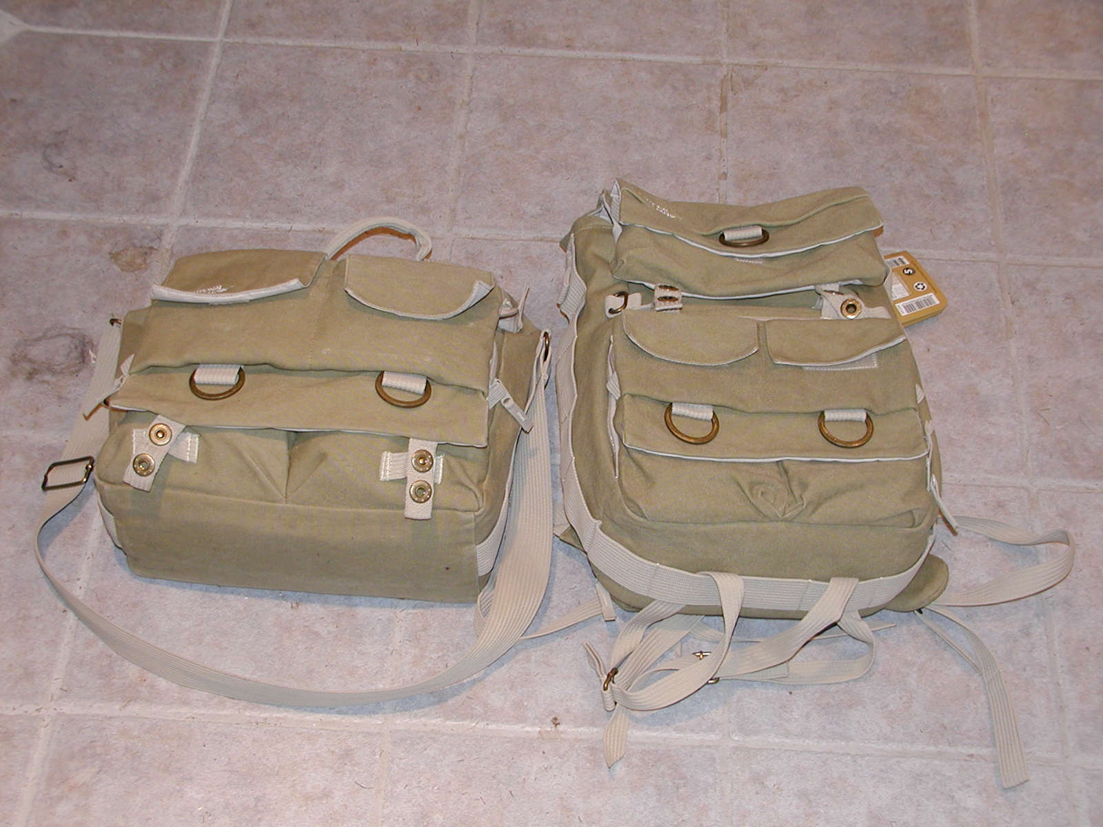 National Geographic NG-2475 shoulder bag & NG-5162 backpack