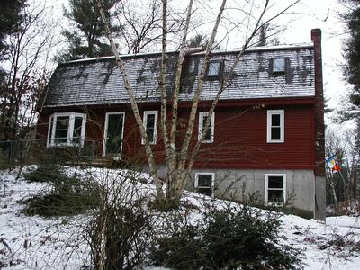 Front of our house (with snow)