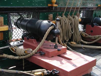 USS Constitution cannon